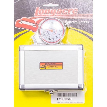 Longacre Longacre 52-50546 Deluxe Tire Durometer with Silver Storage Case LON52-50546